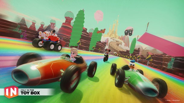 迪士尼Infinity 3.0在賽道玩具盒中遇見了馬里奧賽車
