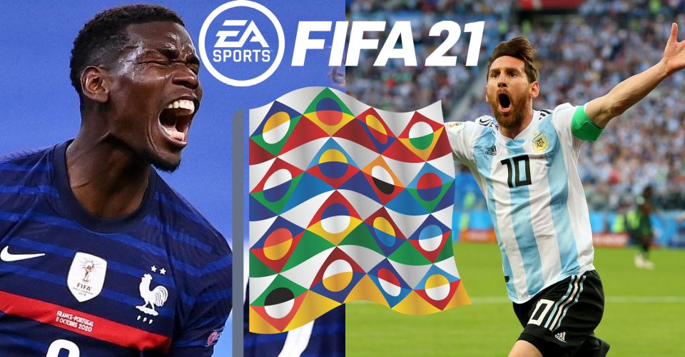 FIFA 21十大最佳國家隊排名