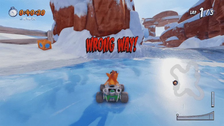 如何在袋狼大進擊賽車:氮氣爆衝中解鎖Iron Checkpoint Crate?