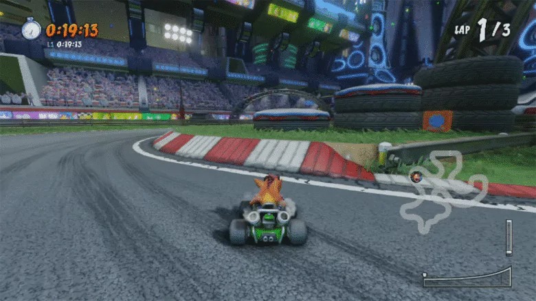 如何在袋狼大進擊賽車:氮氣爆衝中解鎖Iron Checkpoint Crate?