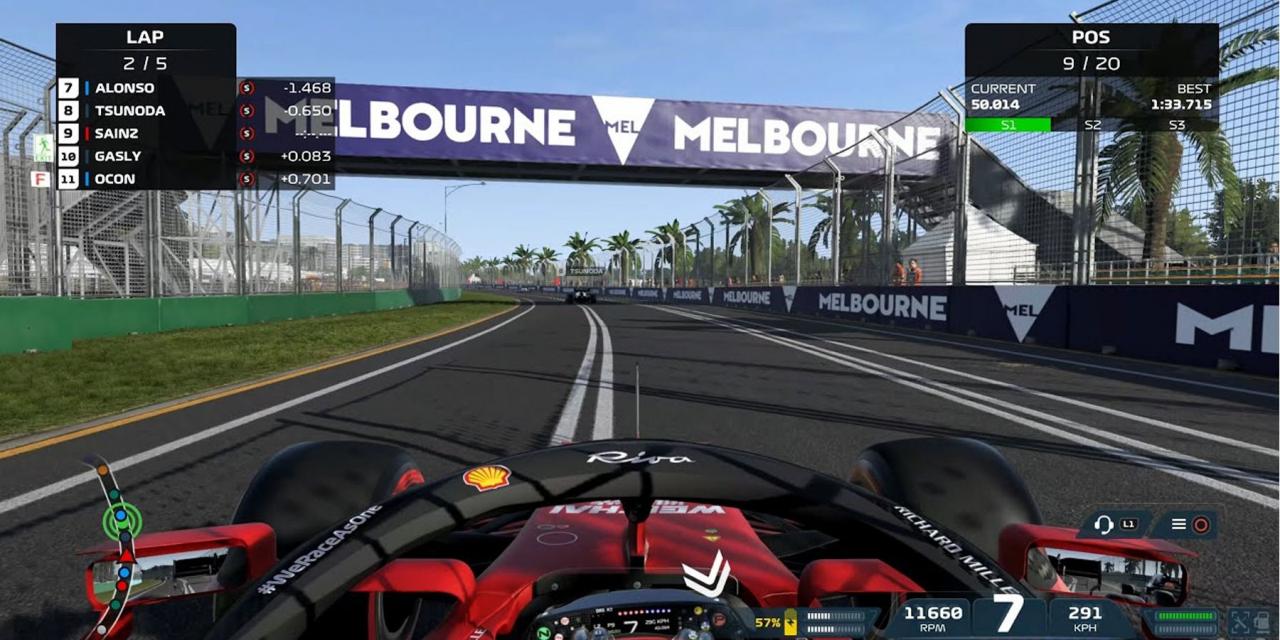 F1 2021 比賽中的一場比賽