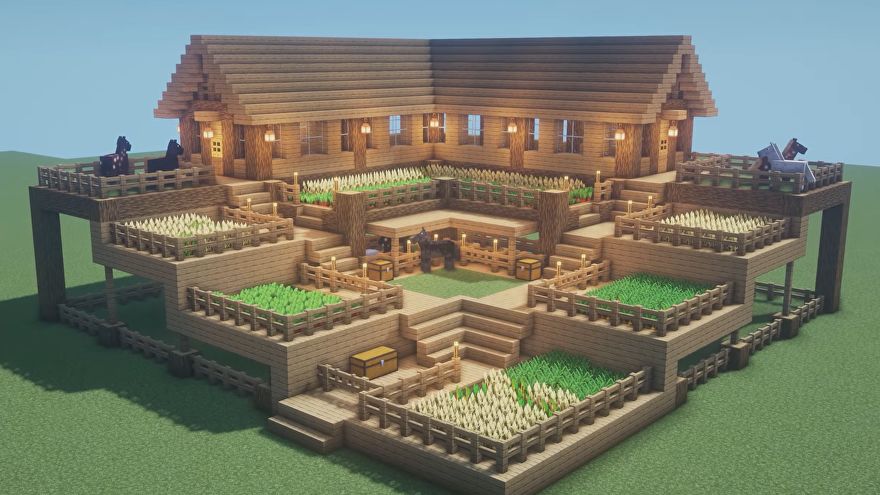 Minecraft房屋創意設計列表：現代房屋、樹屋等