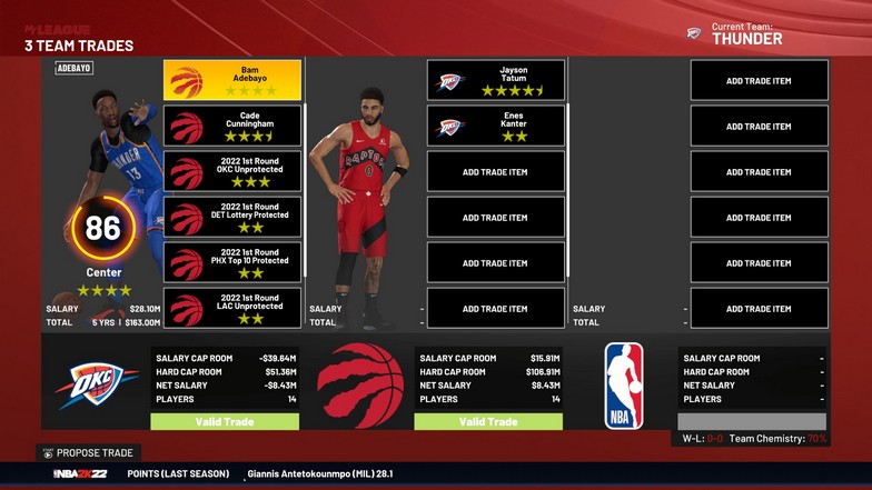 NBA 2K22 MyLeague交易超級巨星攻略:最佳提示和技巧介紹