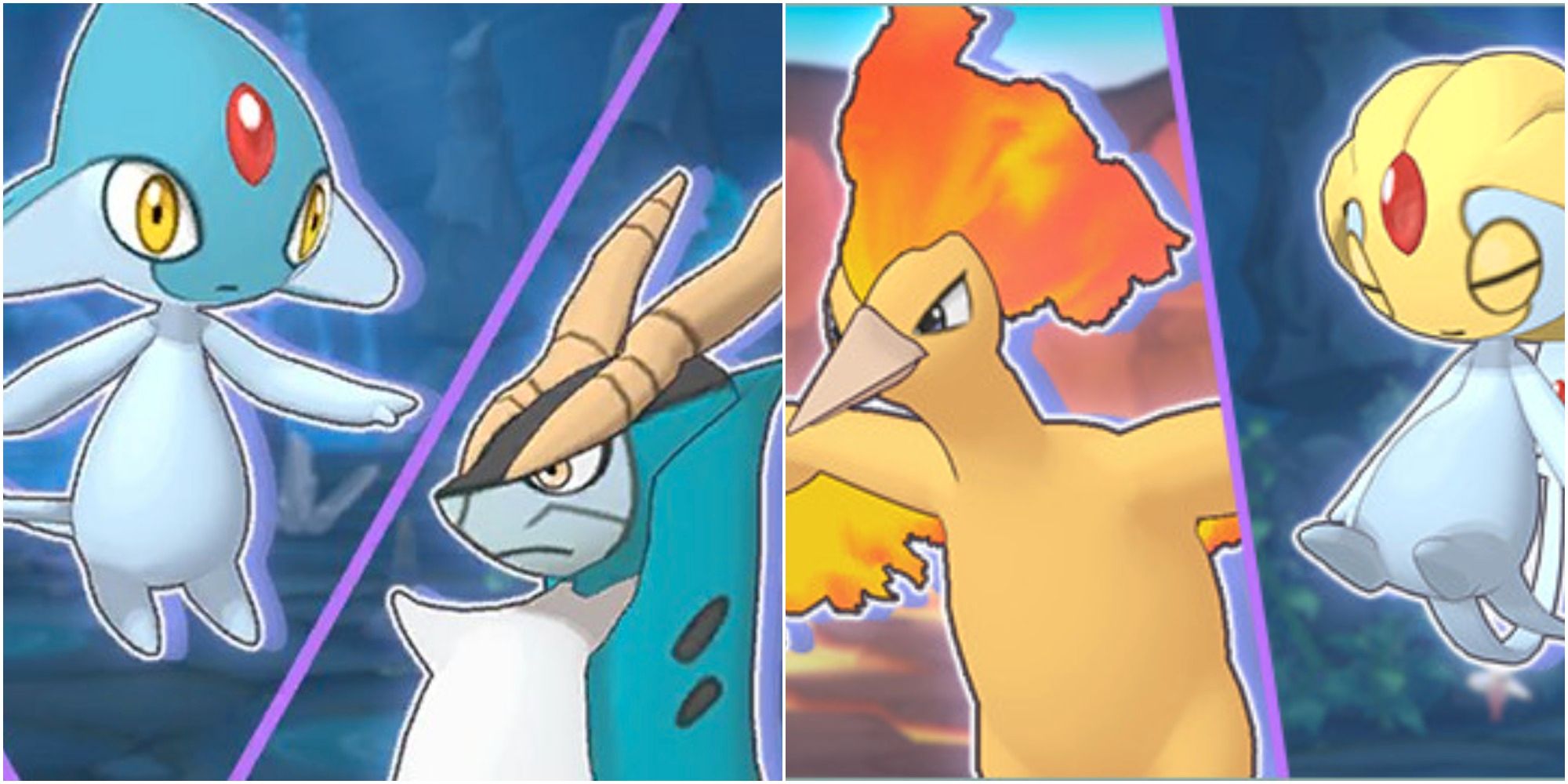 Pokemon Masters EX 傳奇手套頭目：Azelf、Cobalion、Moltres 和 Uxie