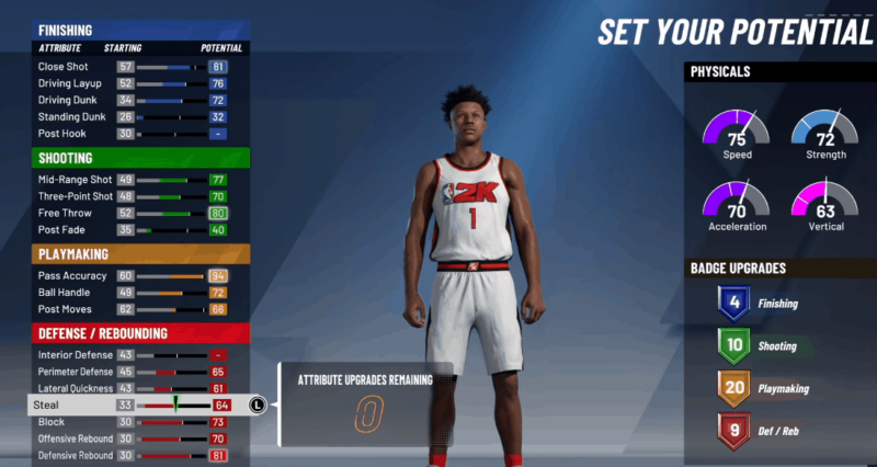 NBA 2K20 MyCareer提示和構建指南：詳細玩法攻略