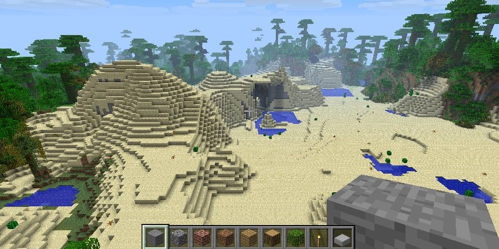 Minecraft 1.2 生物群系更新叢林