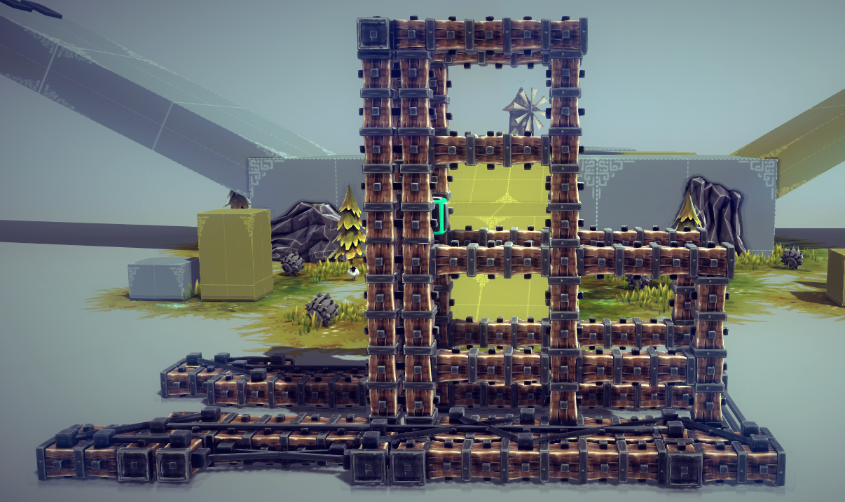 Besiege：如何製作投石機
