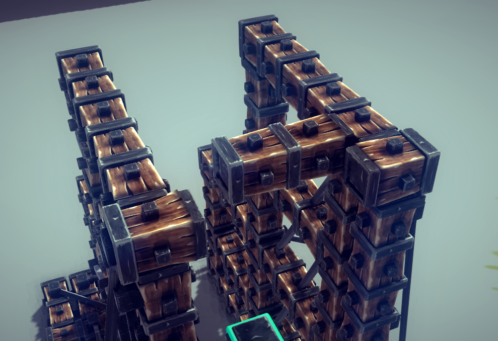 Besiege：如何製作投石機