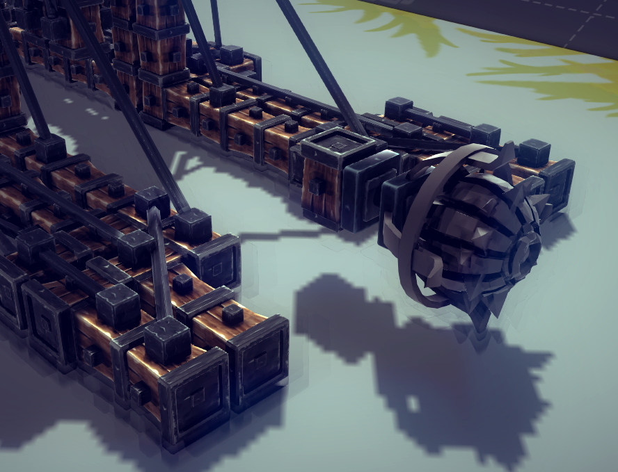 Besiege：如何製作投石機